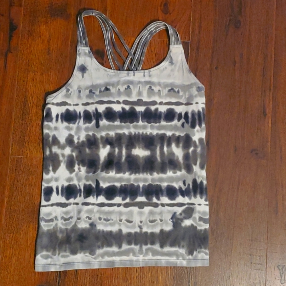 Calvin Klein activewear tie dye top